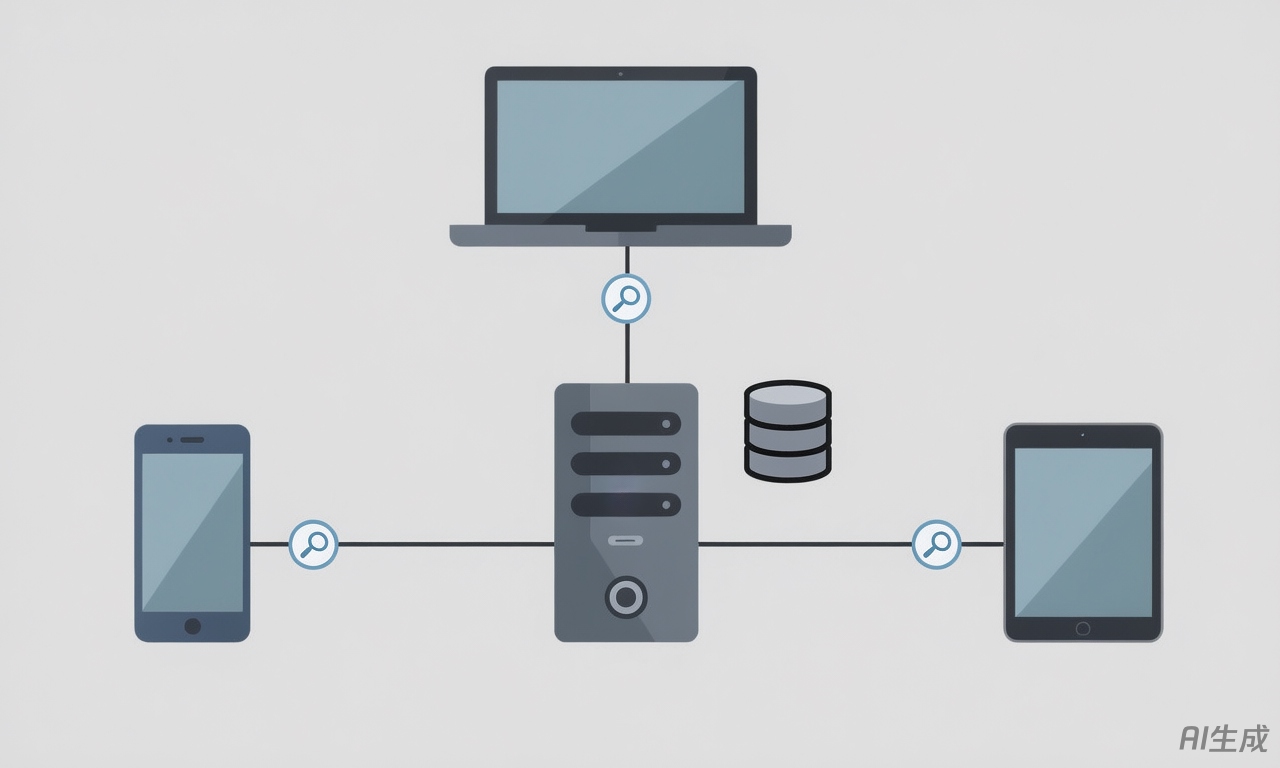 主机建库,从机与平板/手机可发起搜索。